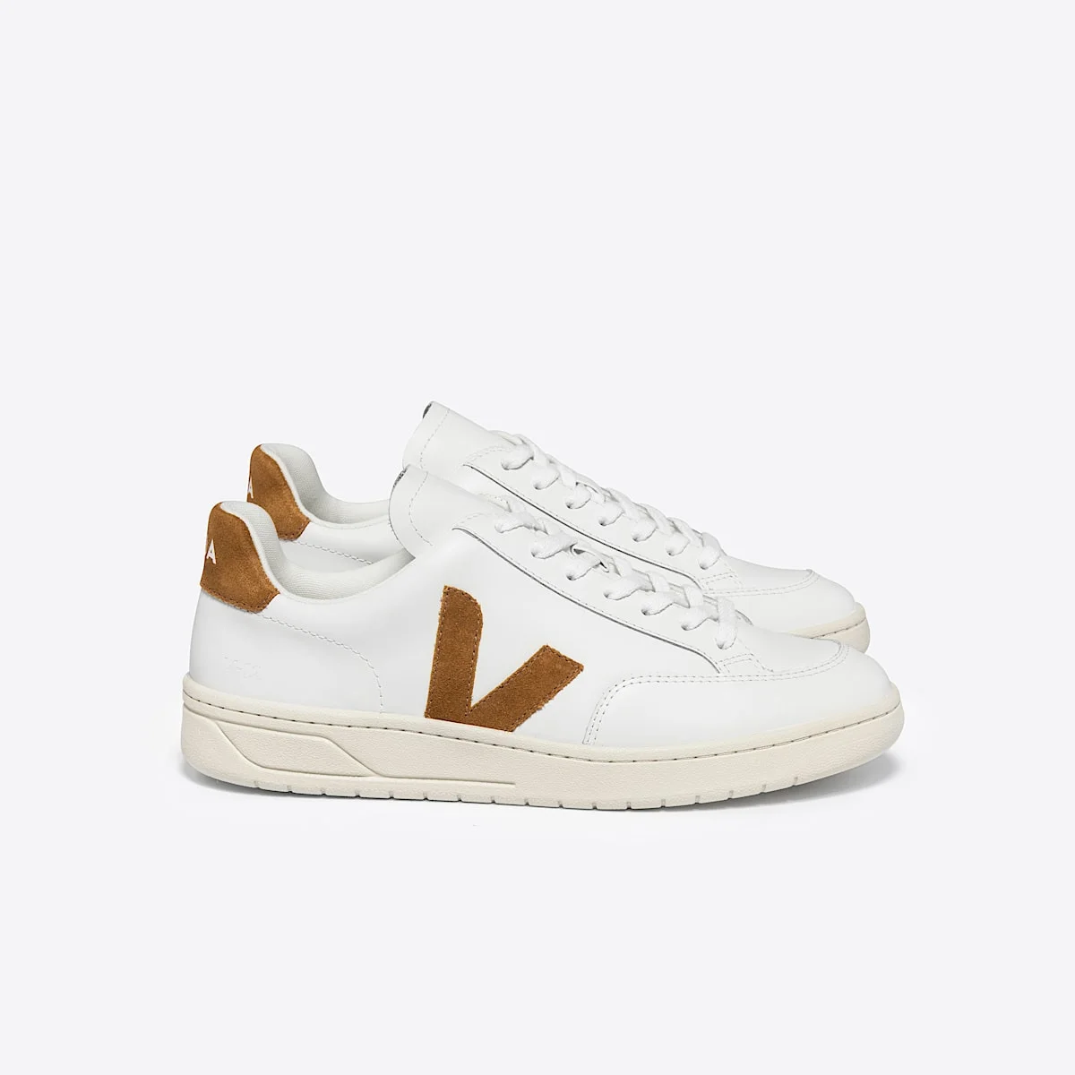 V-12 LEATHER WHITE CAMEL - 1