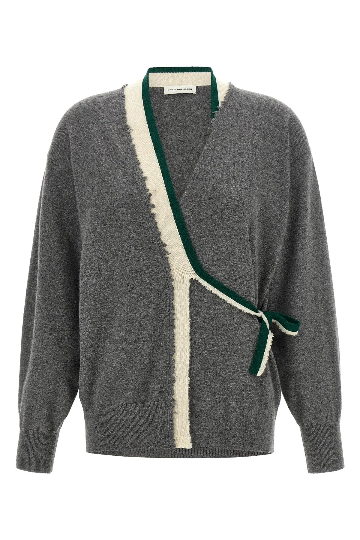 'Toma' Sweater With Crossed Closure - 1