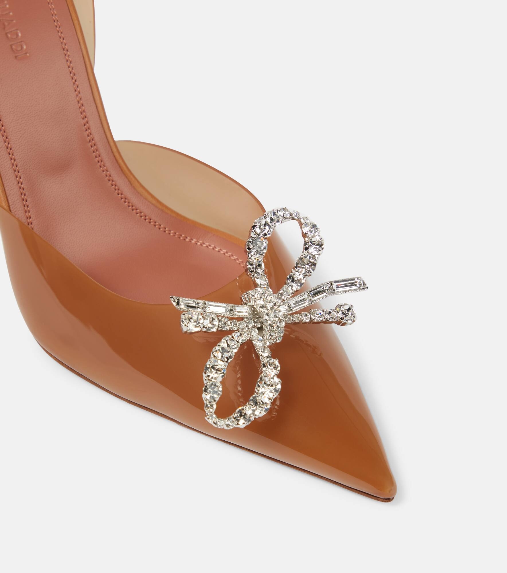 Rosie 95 PVC slingback pumps - 6