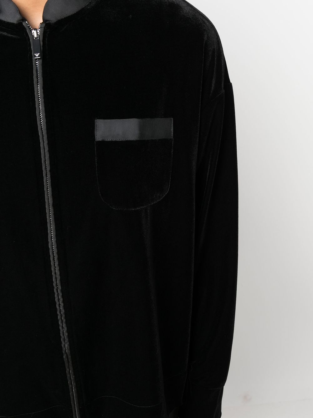 zip-up hooded jacket - 5