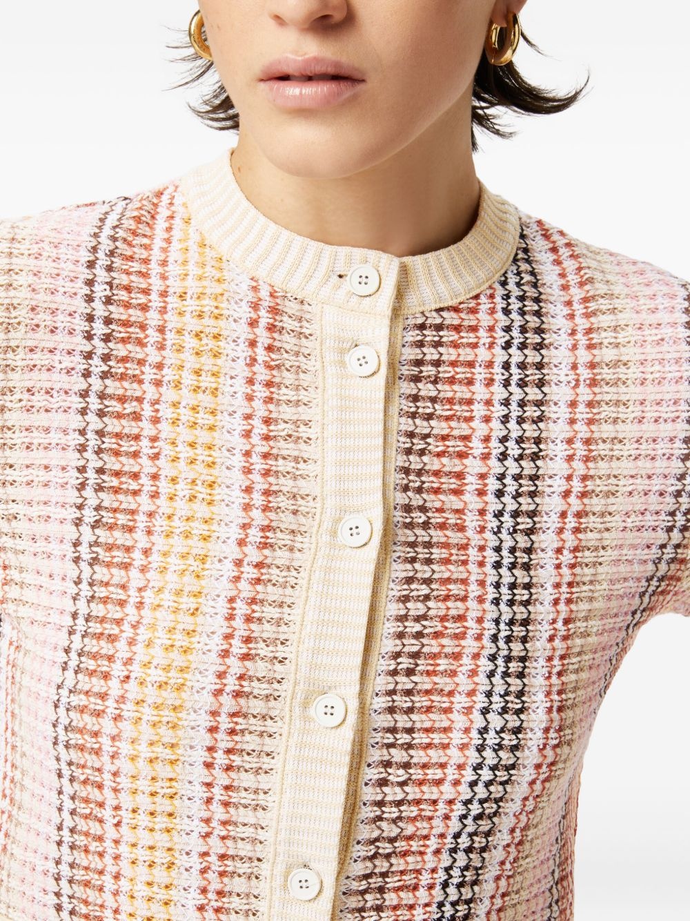 cropped cardigan - 4
