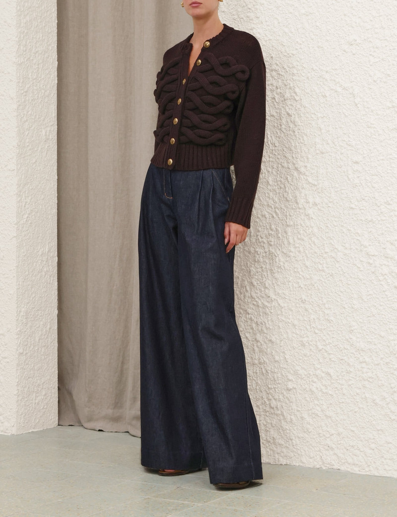 REBELLION CABLE CARDIGAN 3