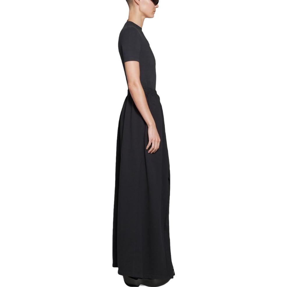 (WMNS) Balenciaga Paris By Day Tight Small Fit T-Shirt 'Black Faded' 745019TOVC71055 - 5