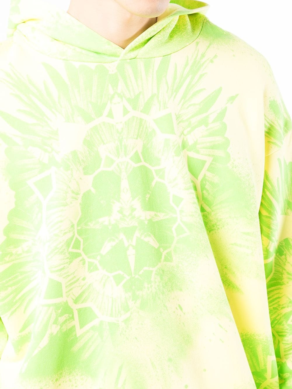 Kaleidoscope Wings print hoodie - 5