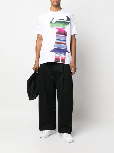 Junya Watanabe MAN graphic-print crewneck T-shirt outlook