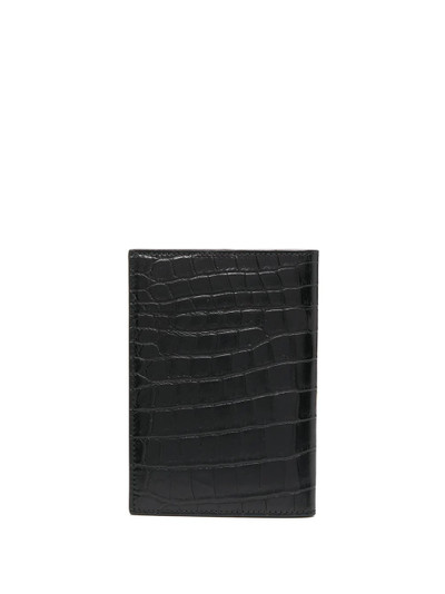 SAINT LAURENT embossed logo cardholder outlook