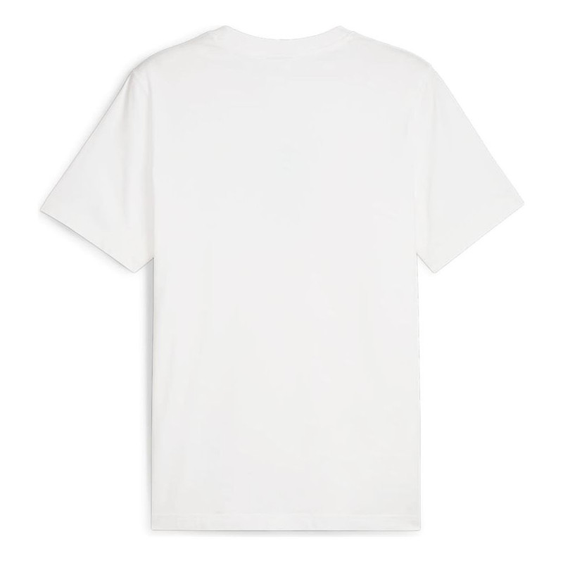 PUMA PUMA Team Graphic T-shirt 'White' 627121-02 outlook