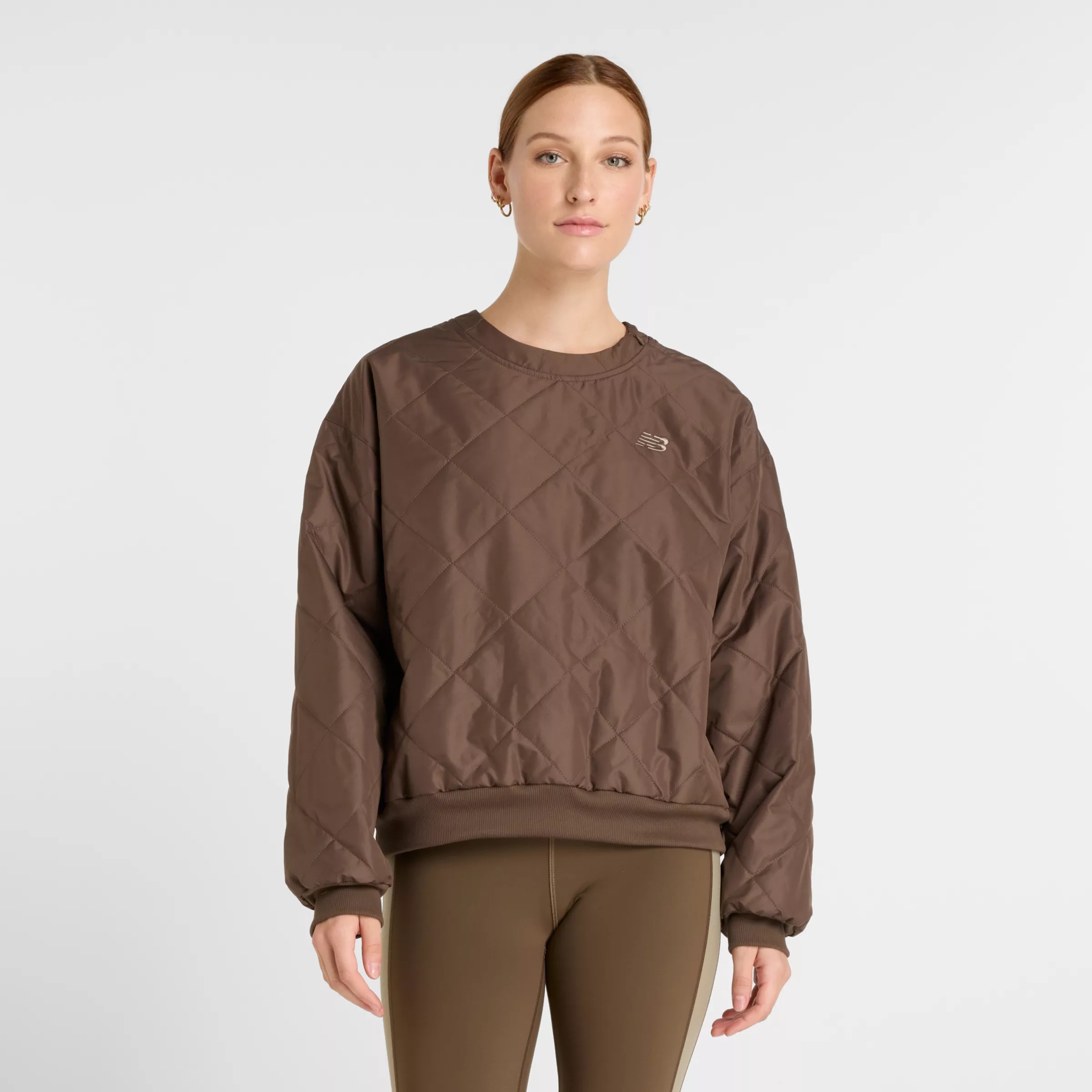 Quilted Woven Crew - 4