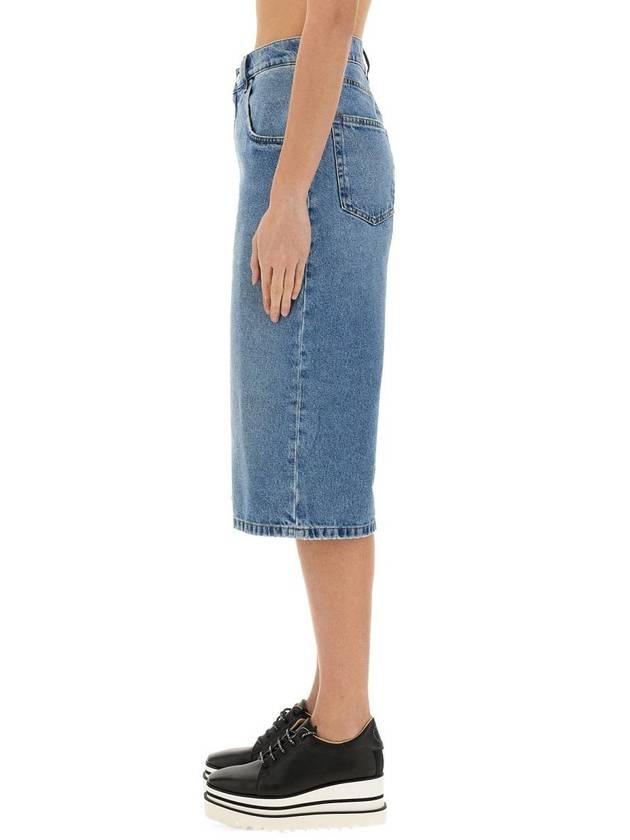 Stella McCartney Denim Bermuda Shorts - 4