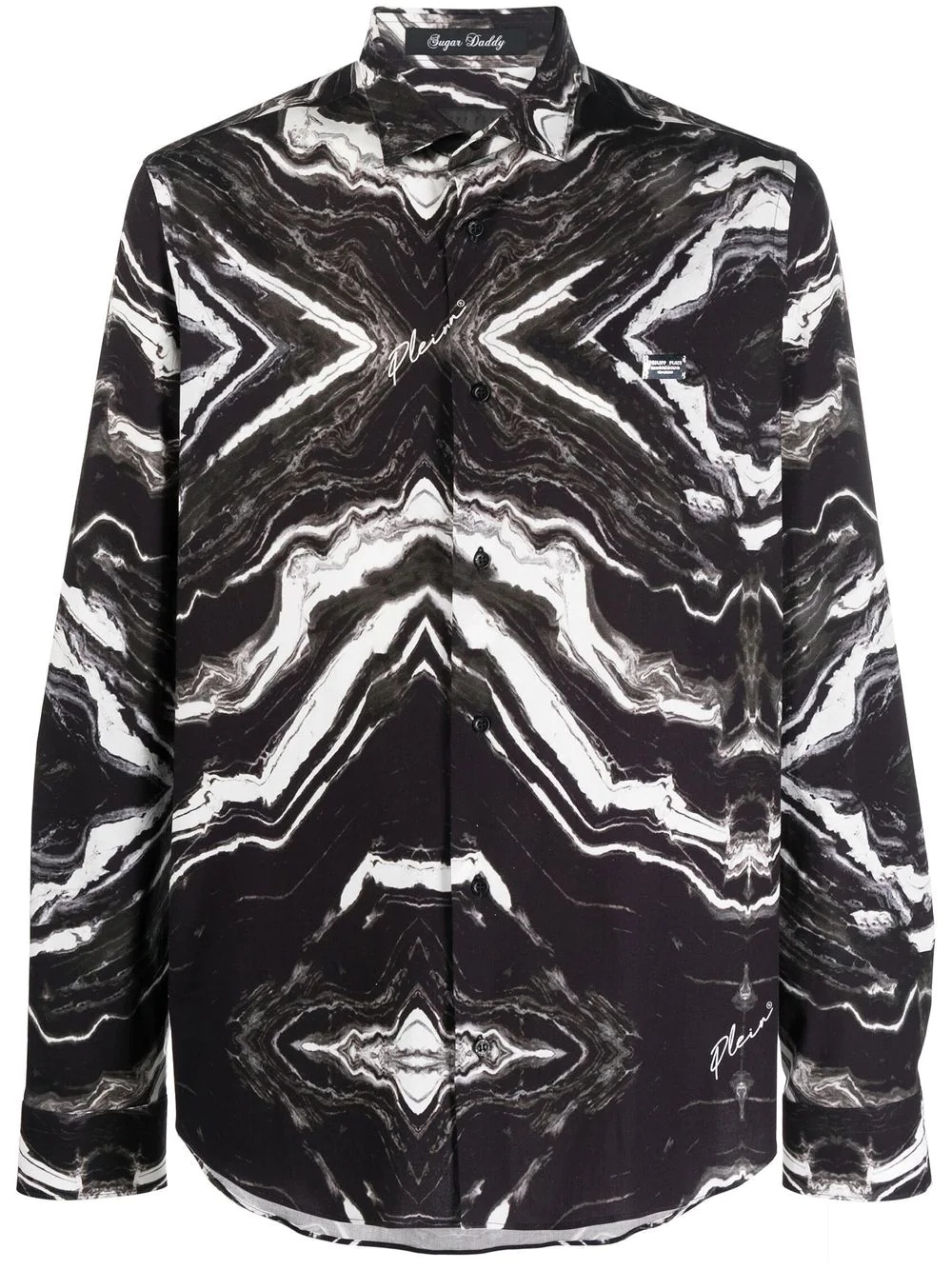 Sugar Daddy marble-print shirt - 1