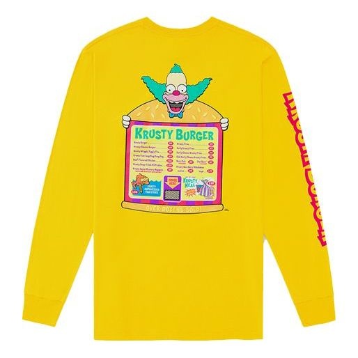 Vans Simpson Crossover Long Sleeves Couple Style Yellow VN0A4RTLZW3 - 2