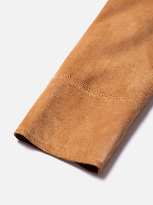 Ilse Suede Coat Tobacco - 10