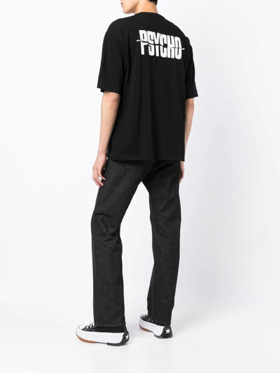 UNDERCOVER x Psycho logo-print T-shirt outlook