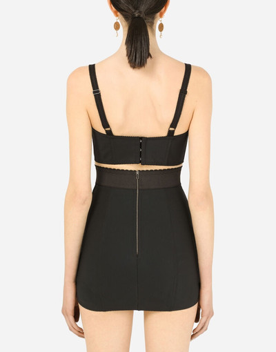 Dolce & Gabbana Bustier top with sweetheart neckline outlook