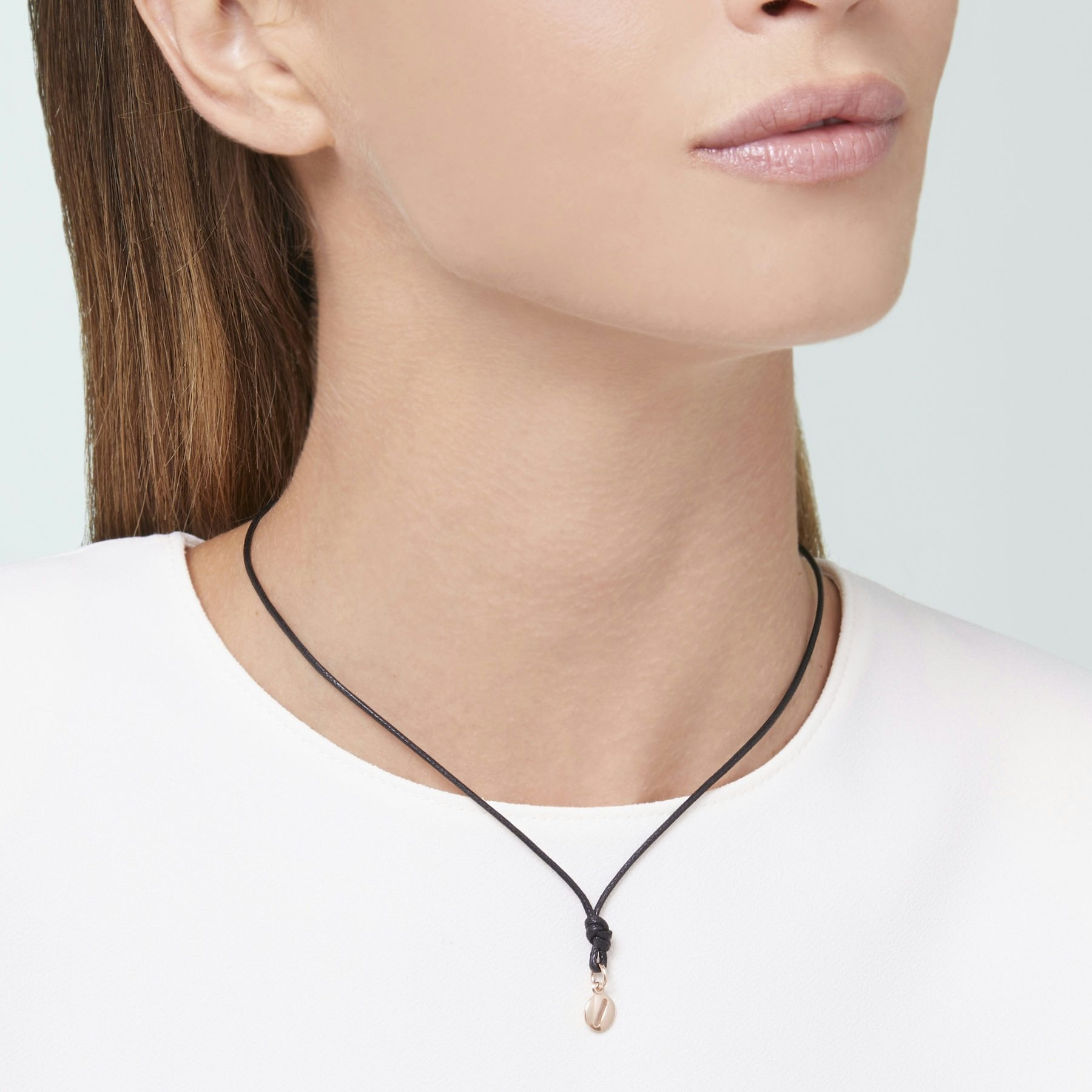ROSE GOLD LETTER O CHARM - 2