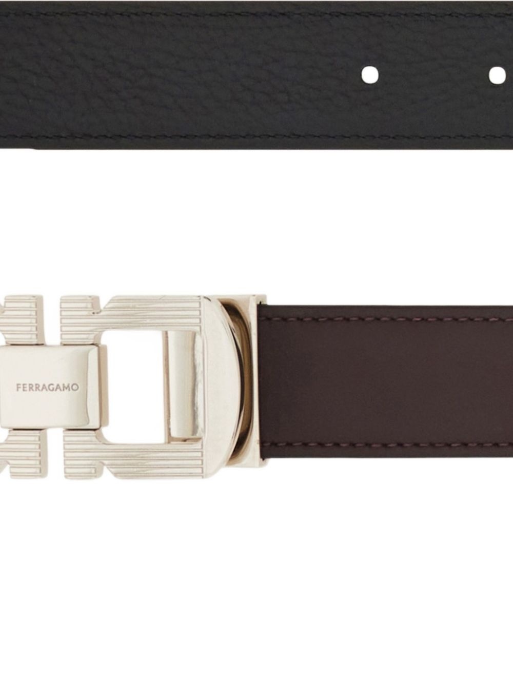 reversible Gancini belt - 2