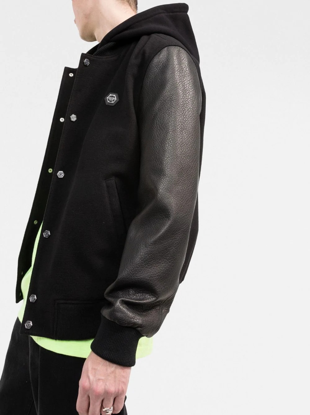 long-sleeve bomber jacket - 3