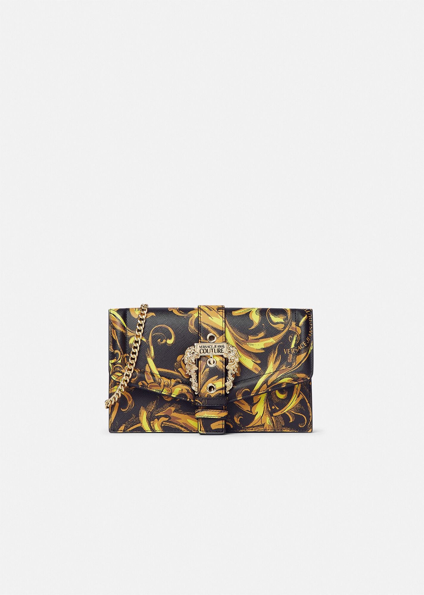 Regalia Baroque print Couture1 Chain Wallet - 1