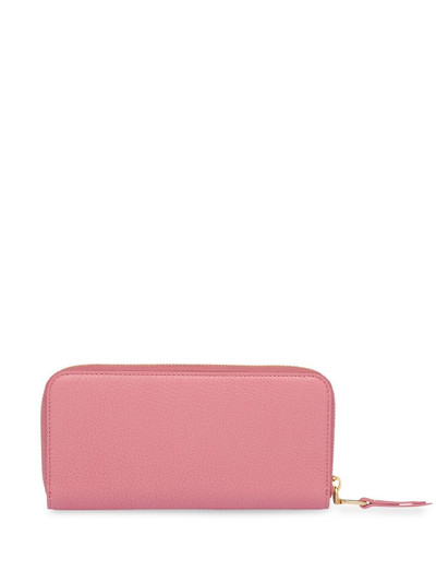 Miu Miu bow embellished continental wallet outlook