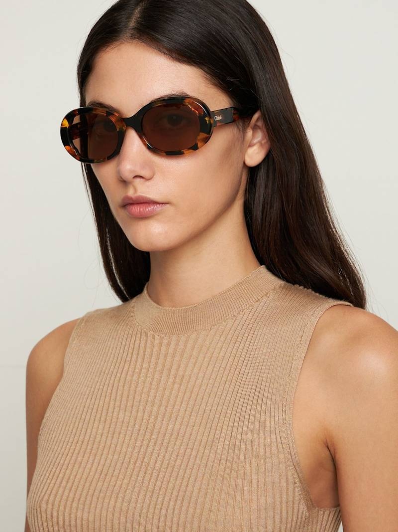 Honoré round bio-acetate sunglasses - 2