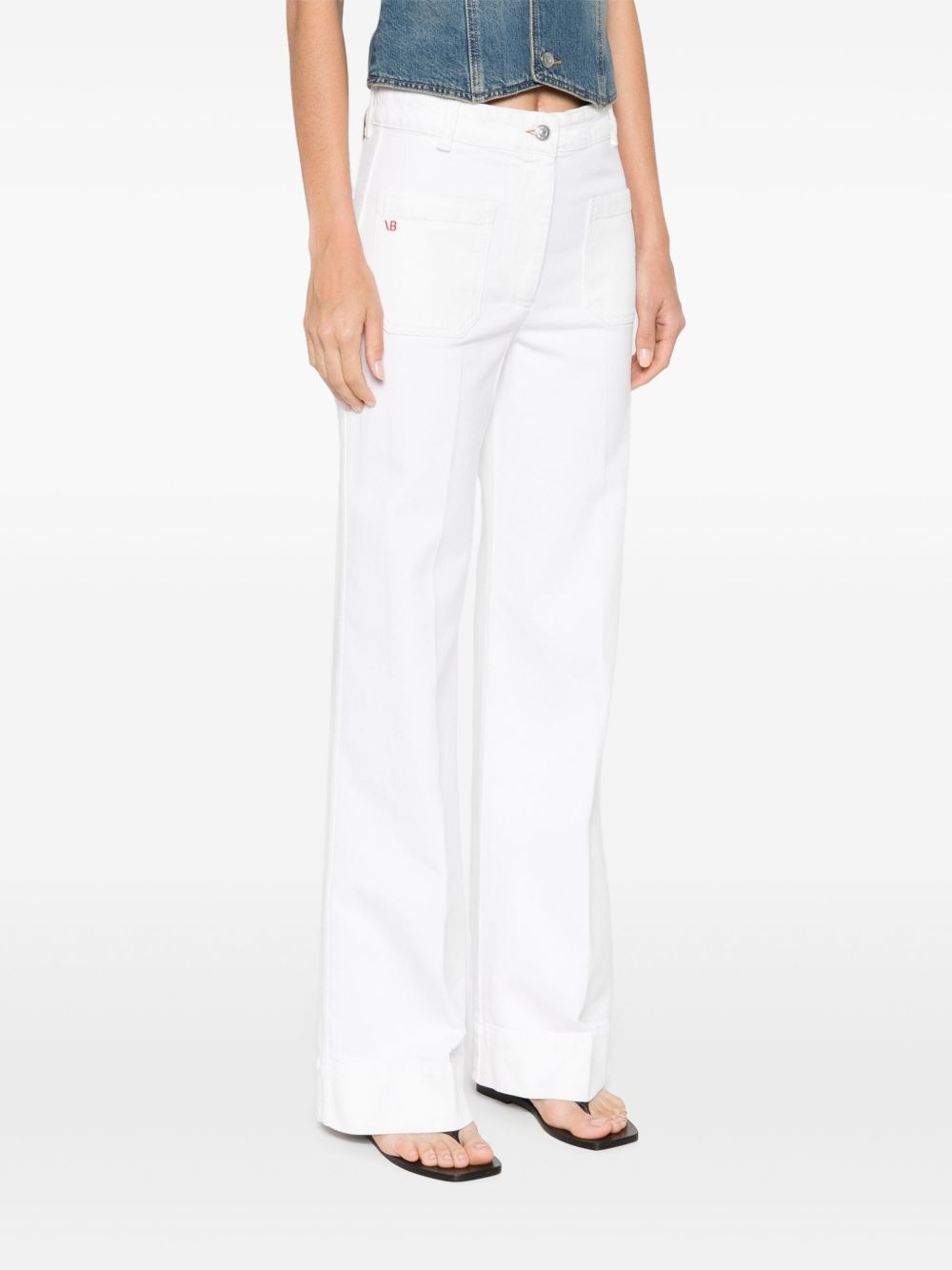 logo-tag jeans - 3