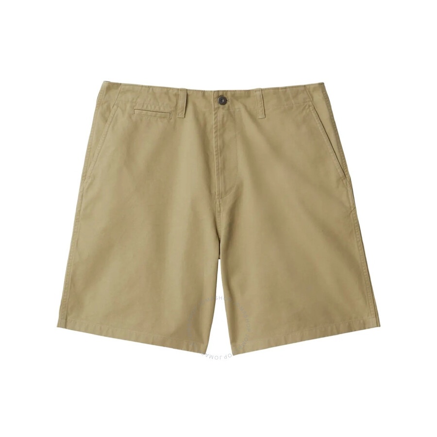 Burberry Twill Weave Bermuda Cotton Shorts - 1