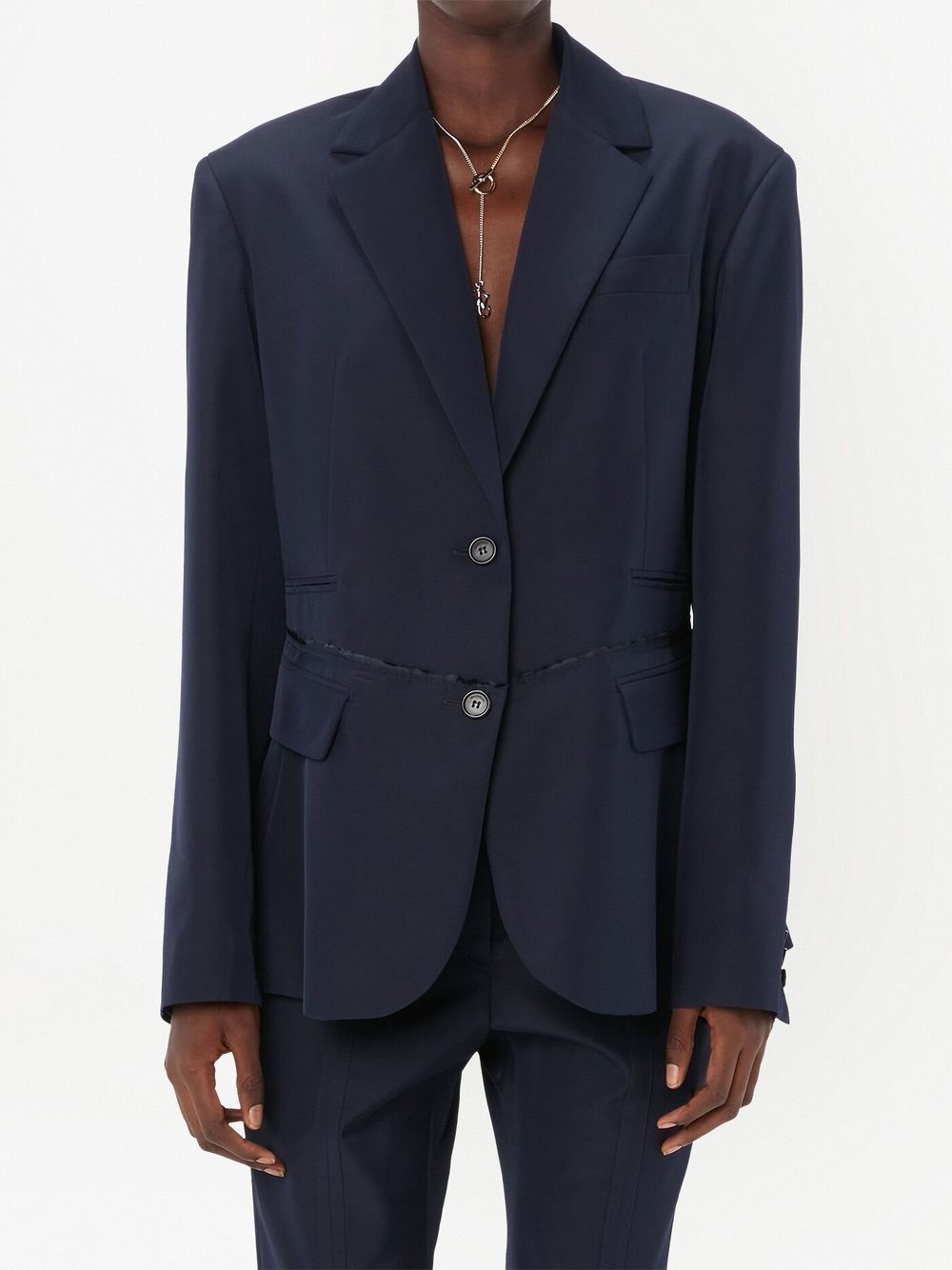 single-breasted blazer - 3