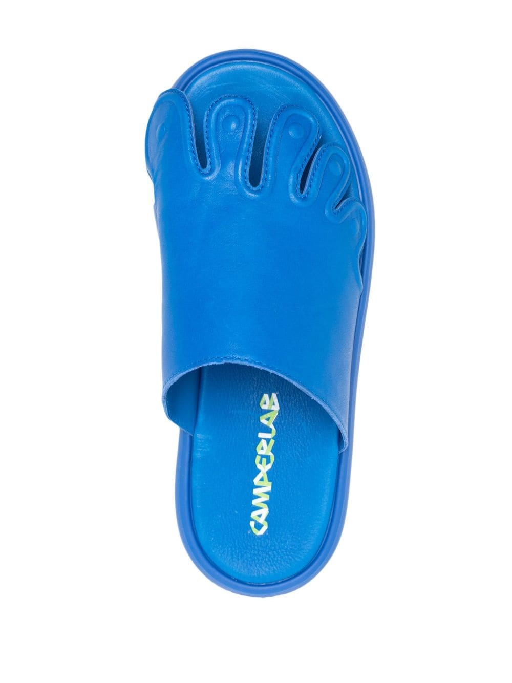 Pelotas Flota toes-shaped leather slides - 4