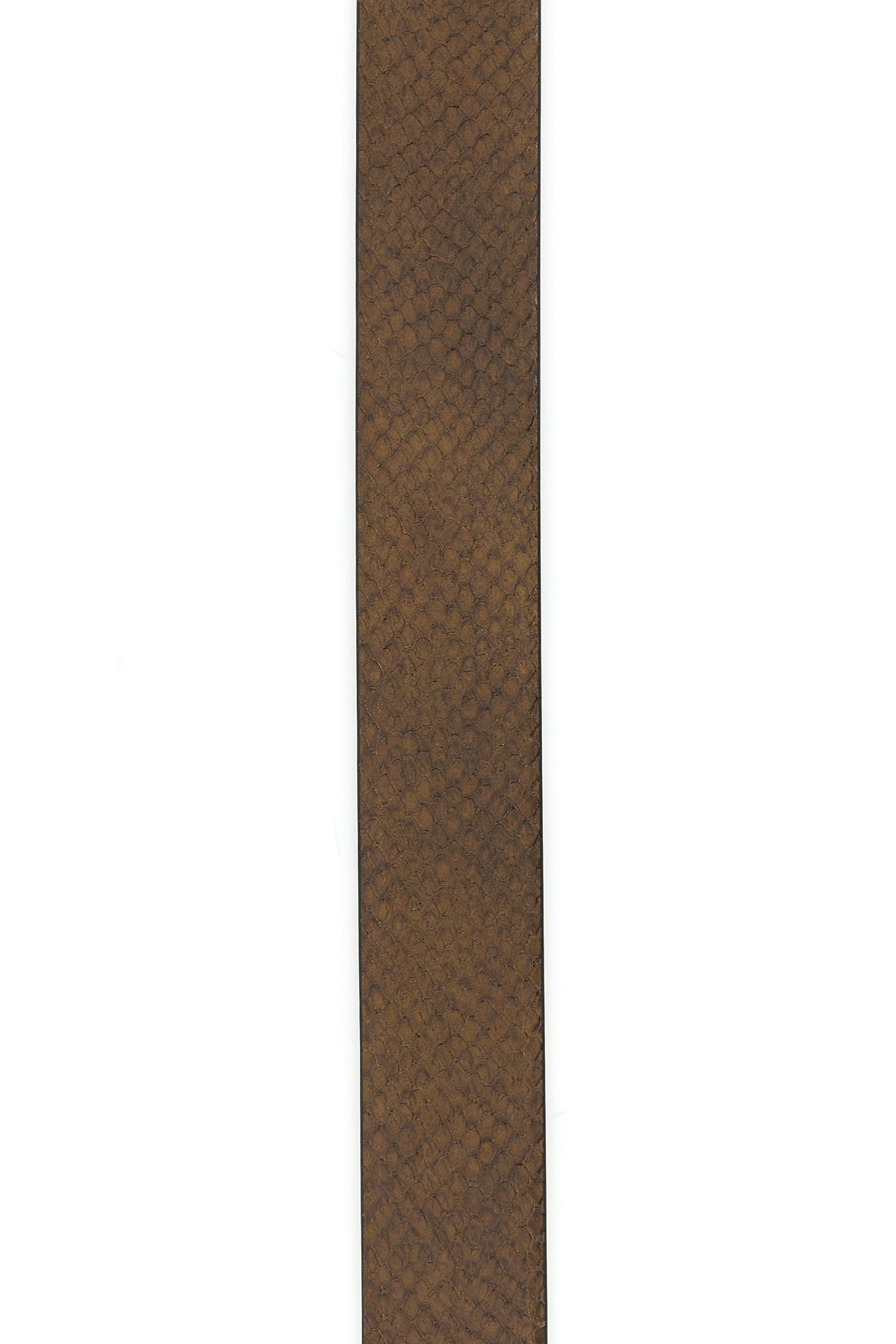 Brown leather reversible belt - 3