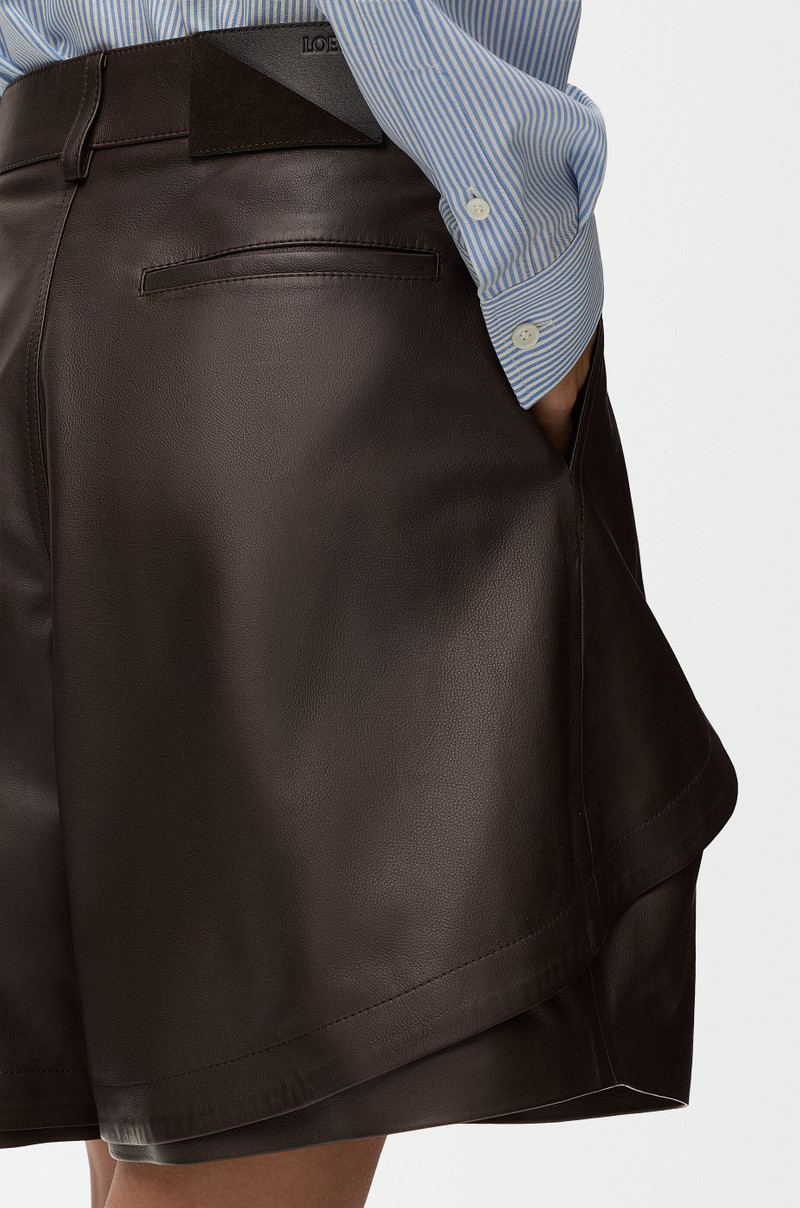 Shorts in nappa calfskin 5