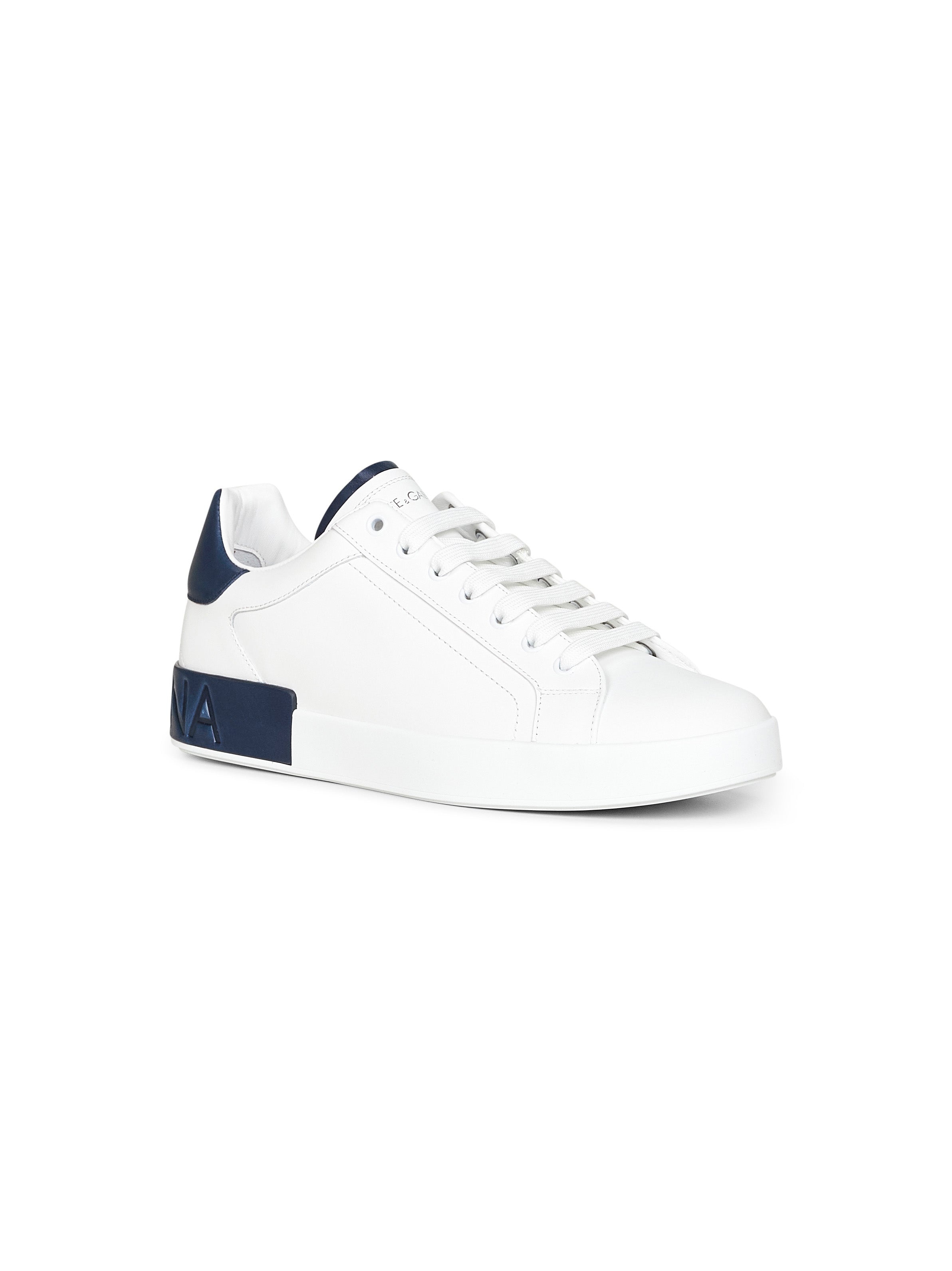 White calf leather Portofino sneakers - 2