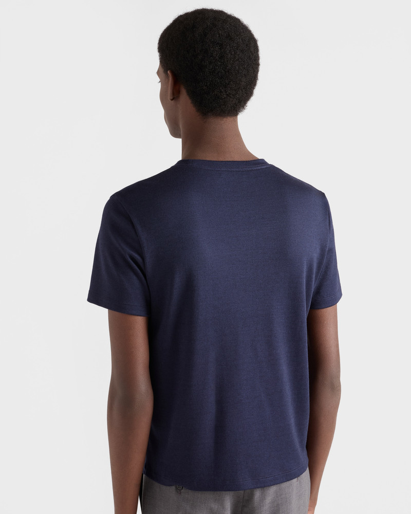 Cashmere and silk T-shirt 5