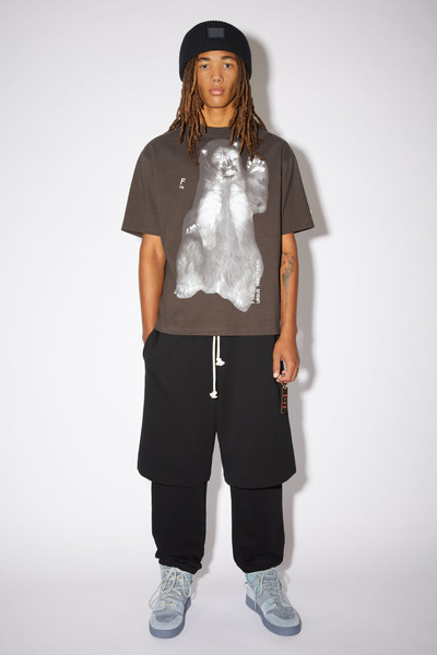 Acne Studios Crew neck t-shirt - Carbon grey outlook