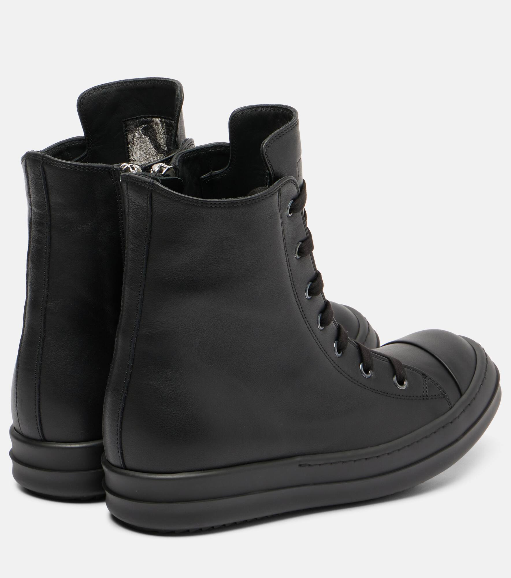 High Top Sneaks leather sneakers - 2