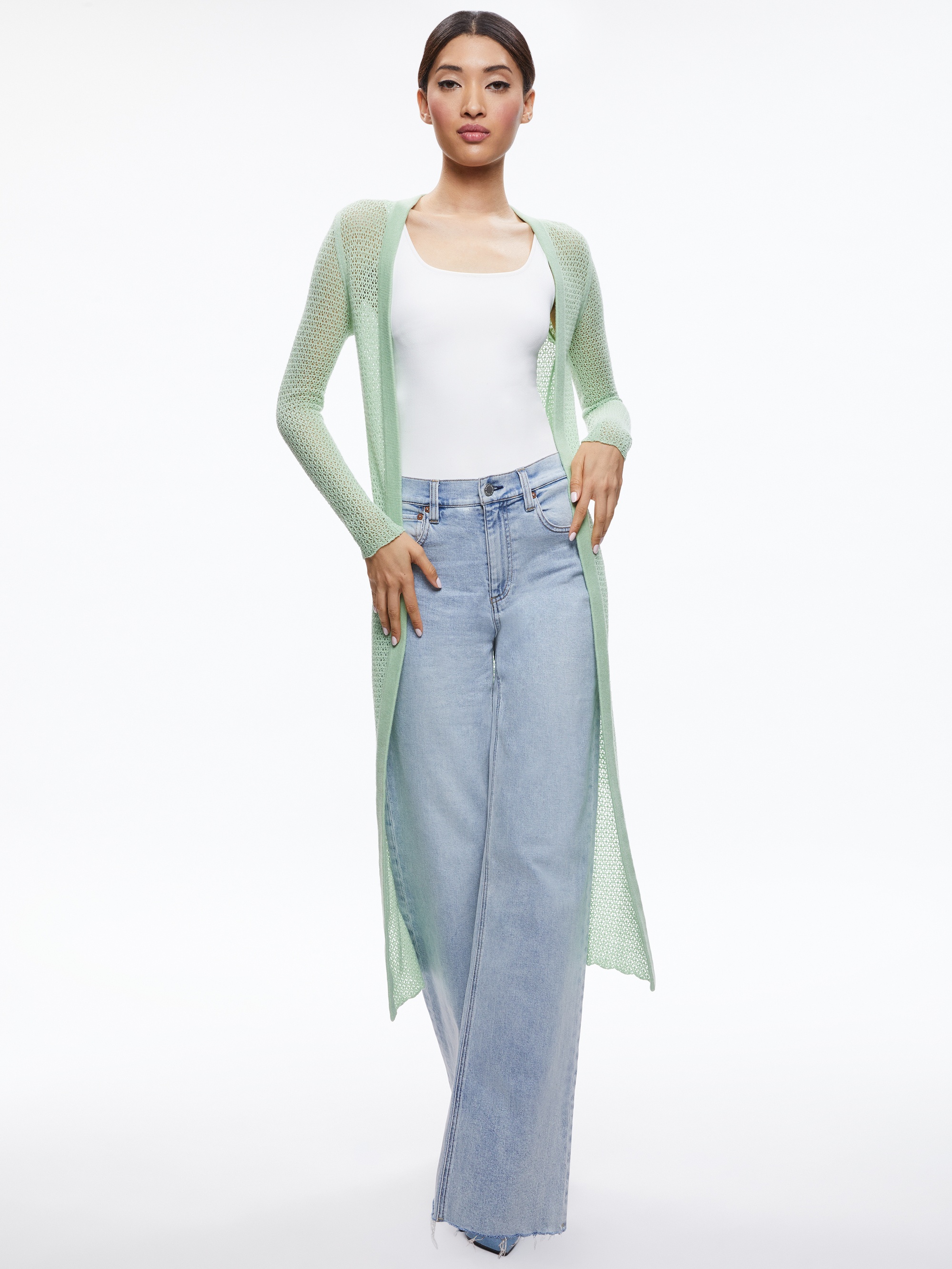 ALAIR POINTELLE SWEATER DUSTER - 5