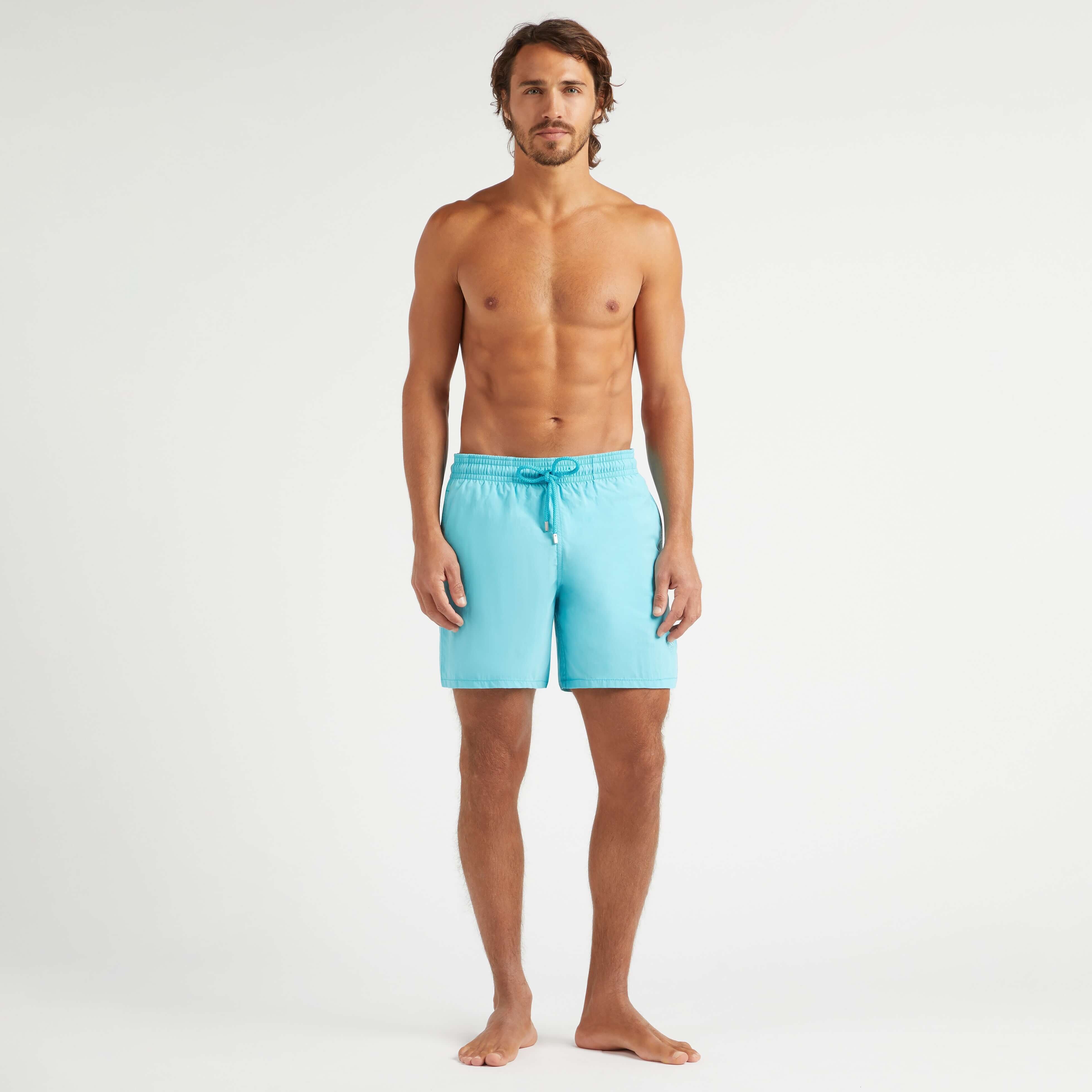 Men Swim Trunks Water-reactive Rondes des Tortues - 7