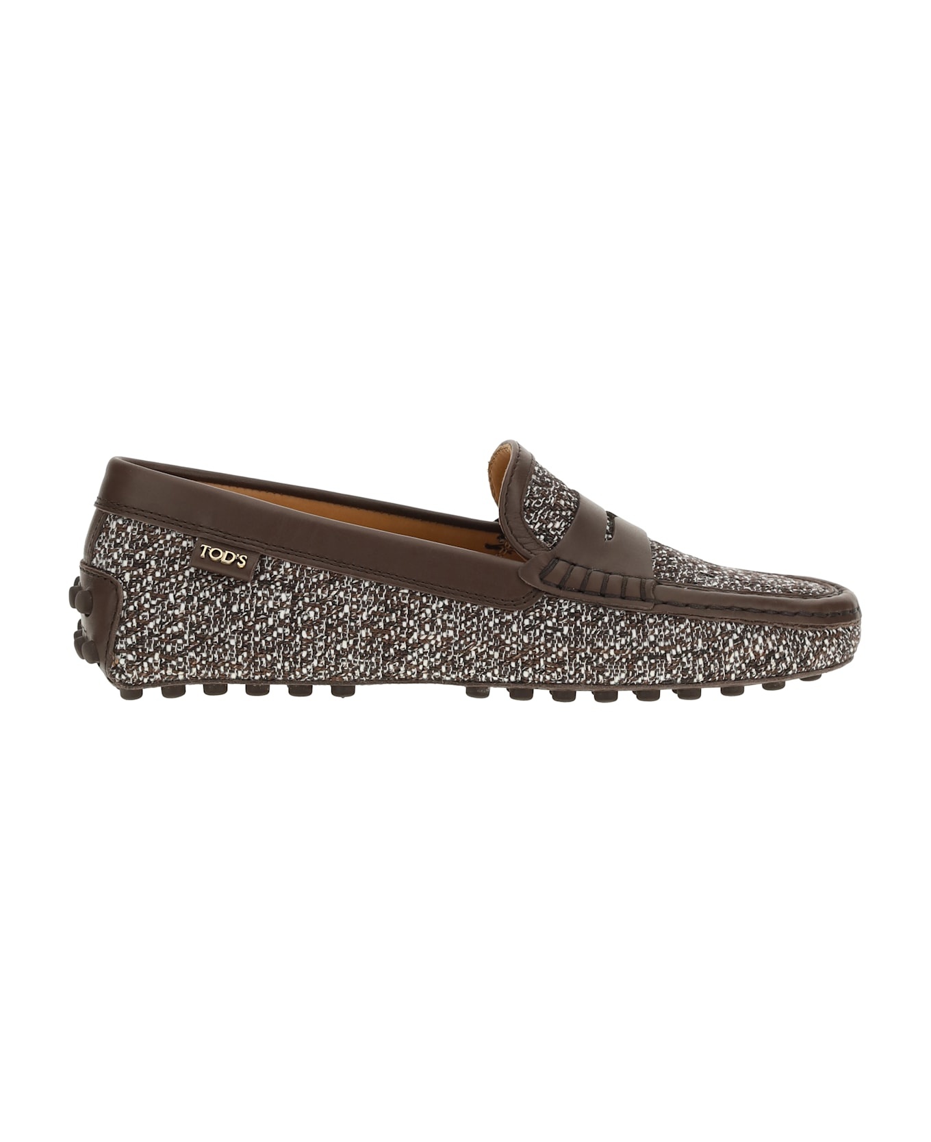 Tweed Gommino Loafers - 1