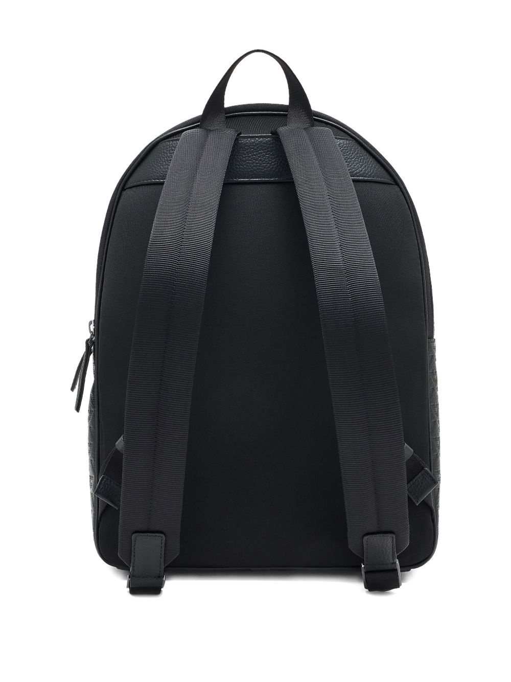 embossed eagle-logo backpack - 3