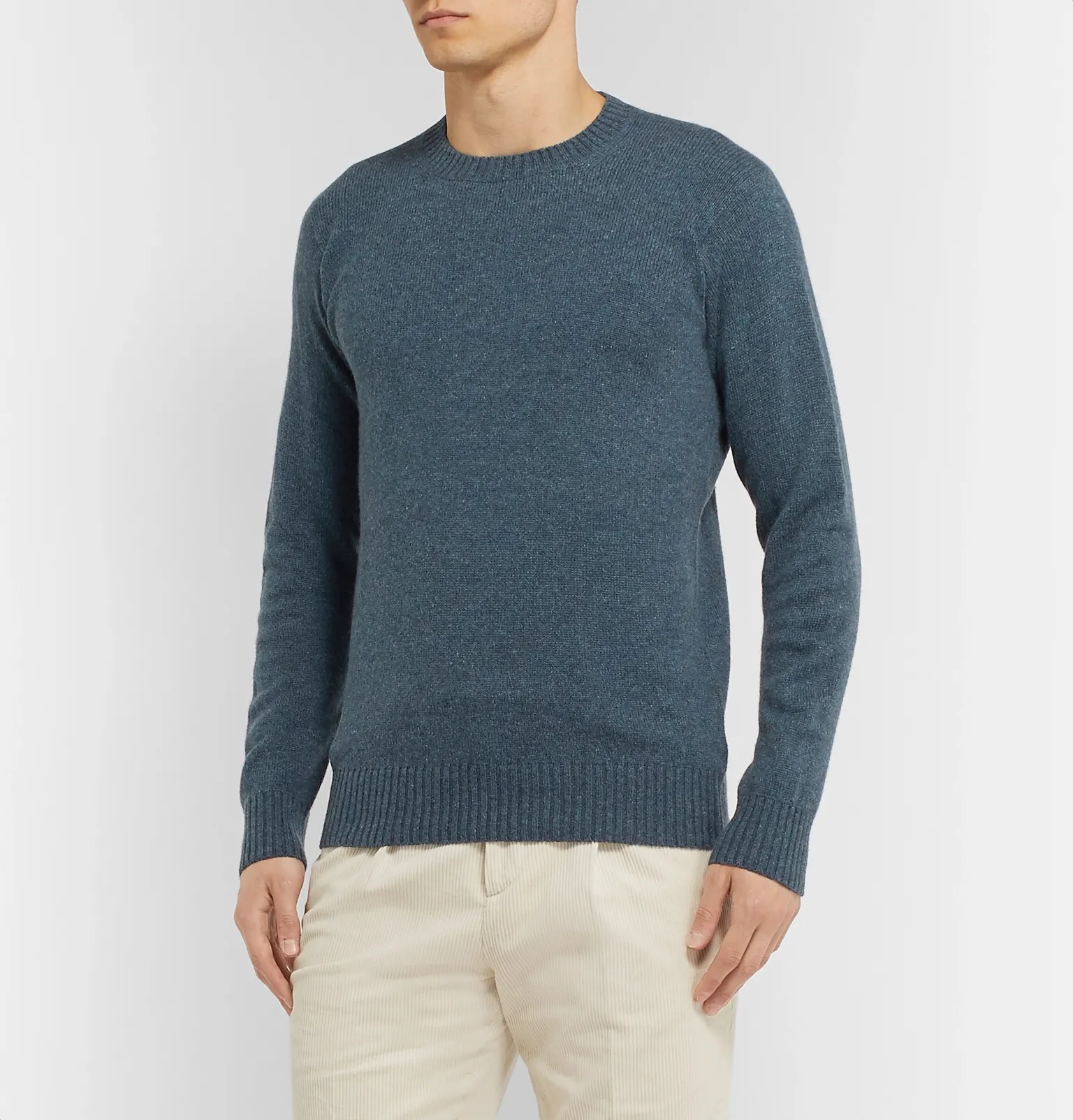 Slim-Fit Cashmere Sweater - 4