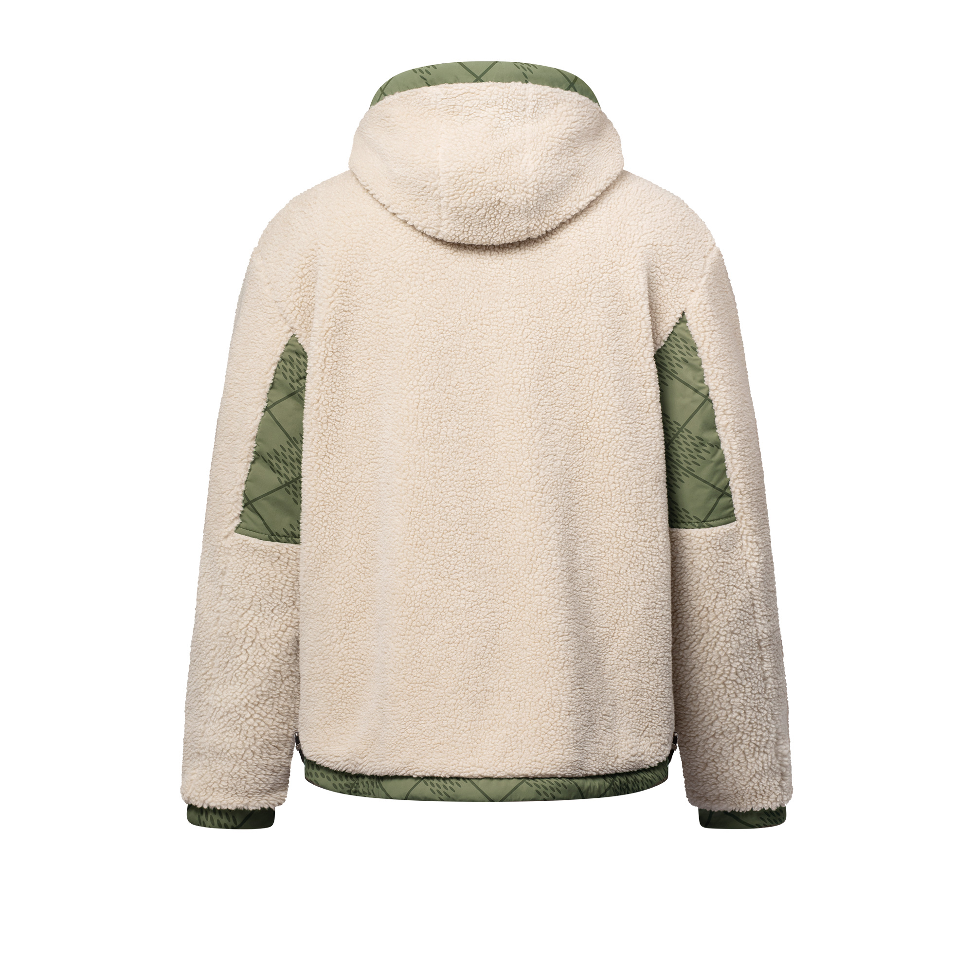 Louis Vuitton Reversible Nylon And Fleece Windbreaker