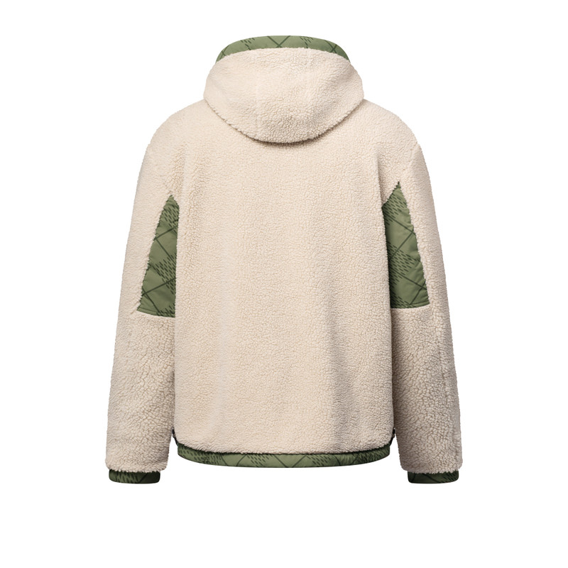 Reversible Nylon And Fleece Windbreaker 5