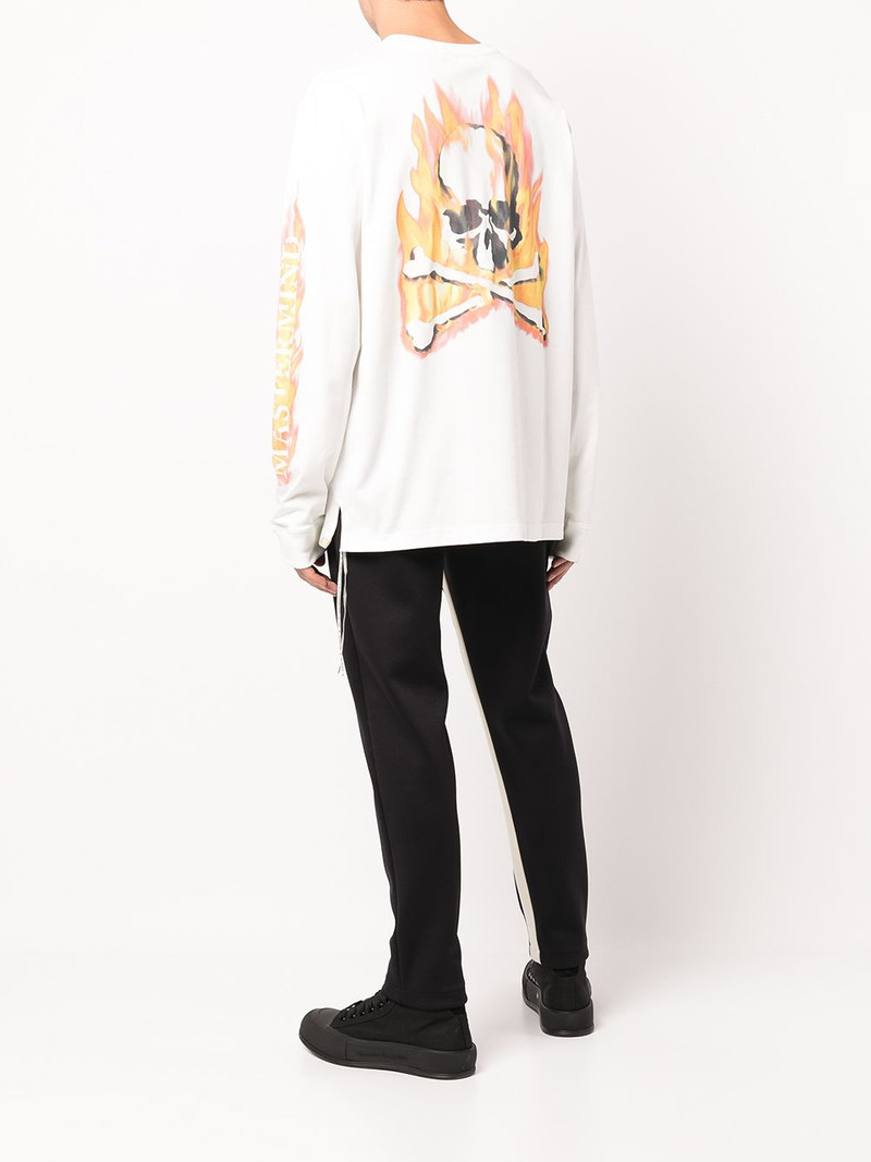 logo-print long-sleeve T-shirt 4