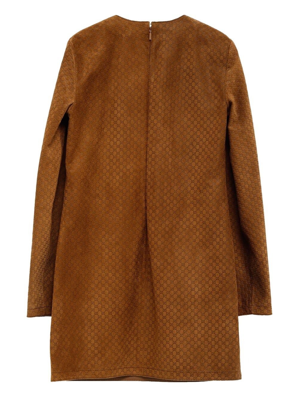 suede mini dress - 2