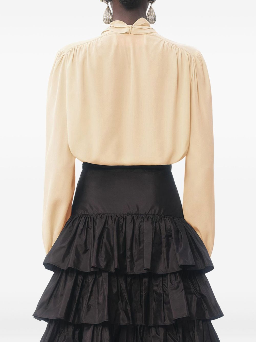 silk blouse - 2