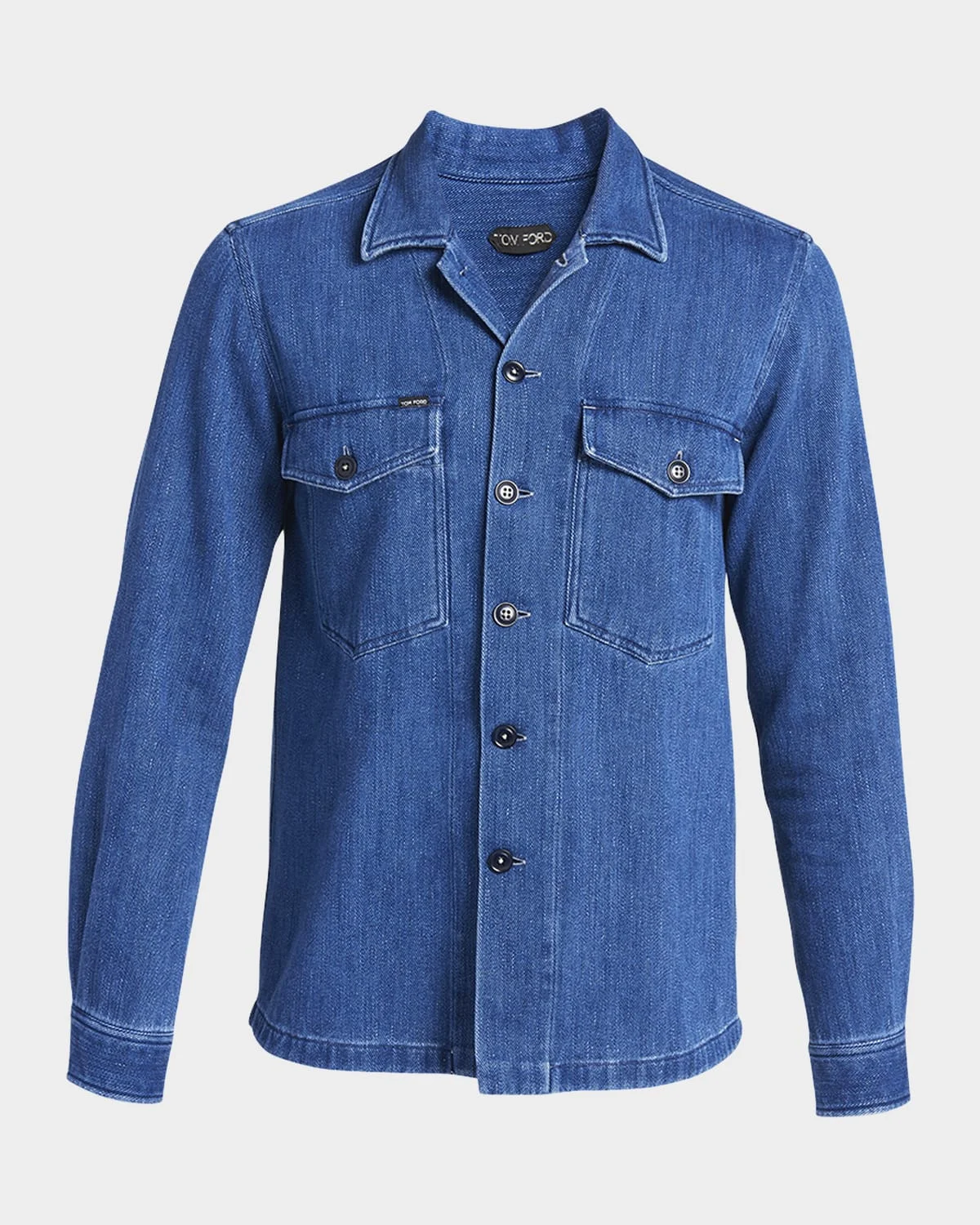 Men's Denim Overshirt - 1