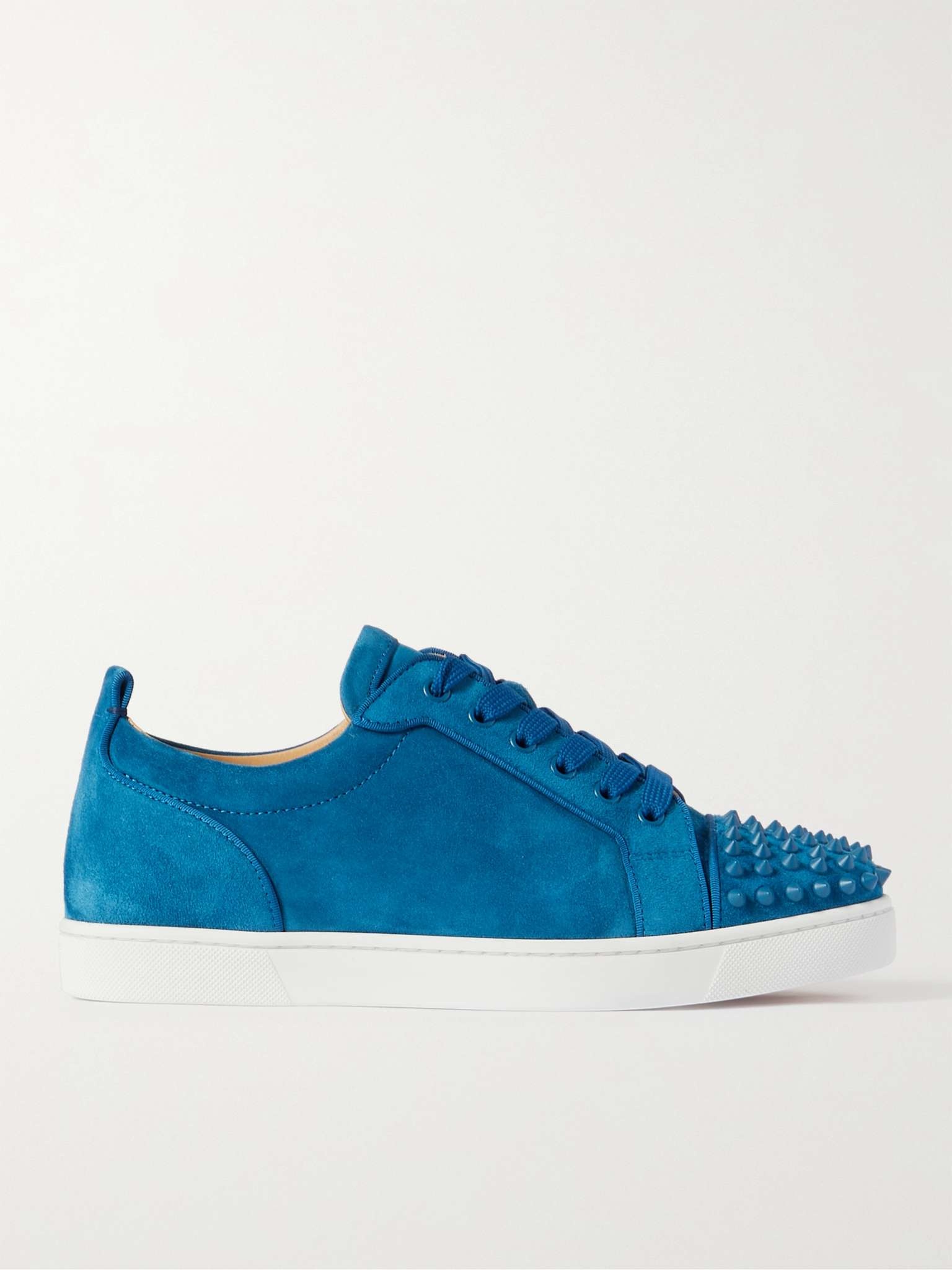 Louis Junior Spikes Cap-Toe Suede Sneakers - 1