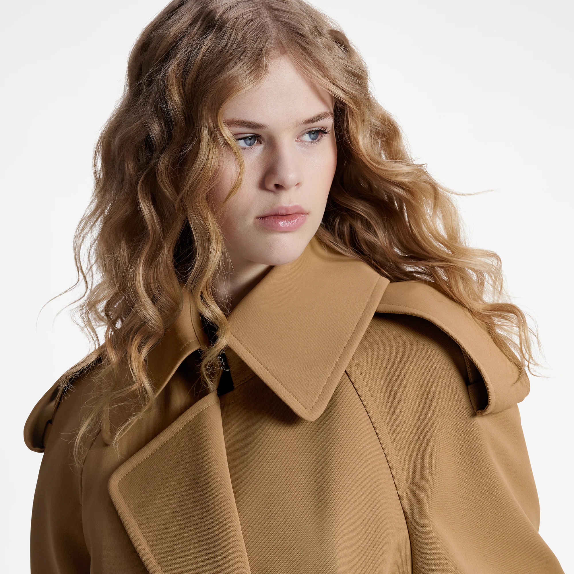 Oversized Detail Trench Coat - 2