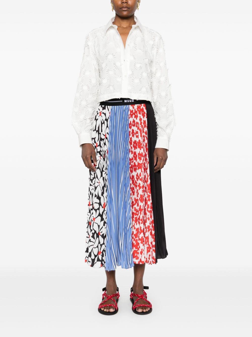 embroidered shirt - 2