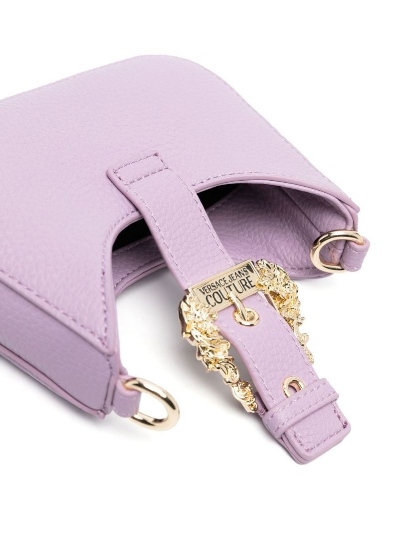 Barocco-buckle chain crossbody bag - 4