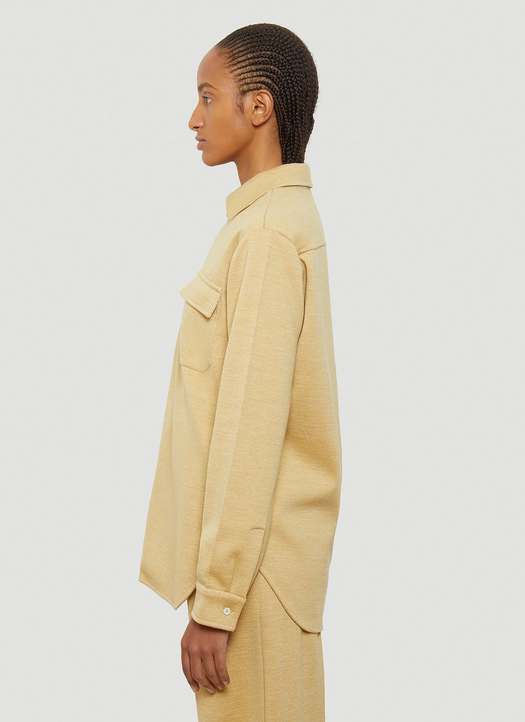 Jil Sander Women Half-Zip Shirt - 3